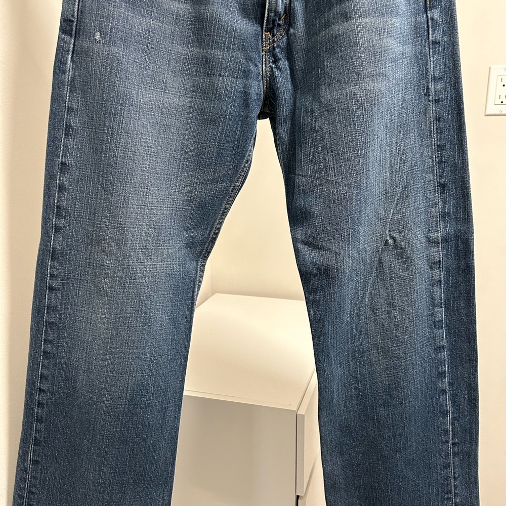 Levi's Relaxed Blue Jeans with Faded Wash